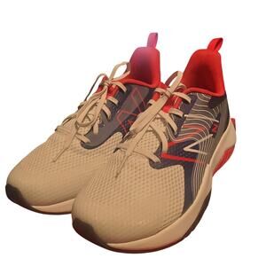 NEW New Balance Big Kids Size 6 XW Rave Run v2 Running Shoes Blue White Red